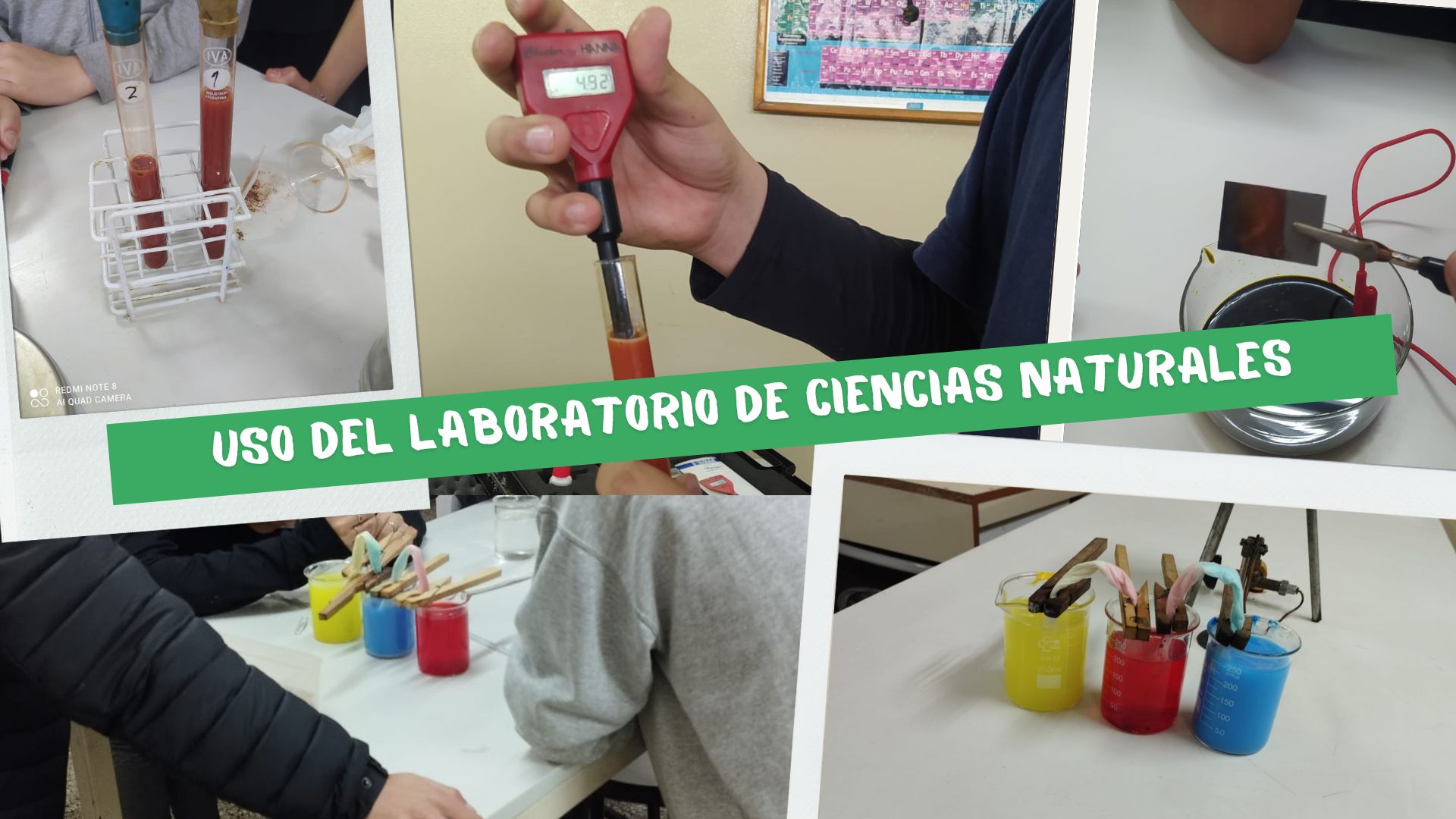 Laboratorio de Naturales IPET 50